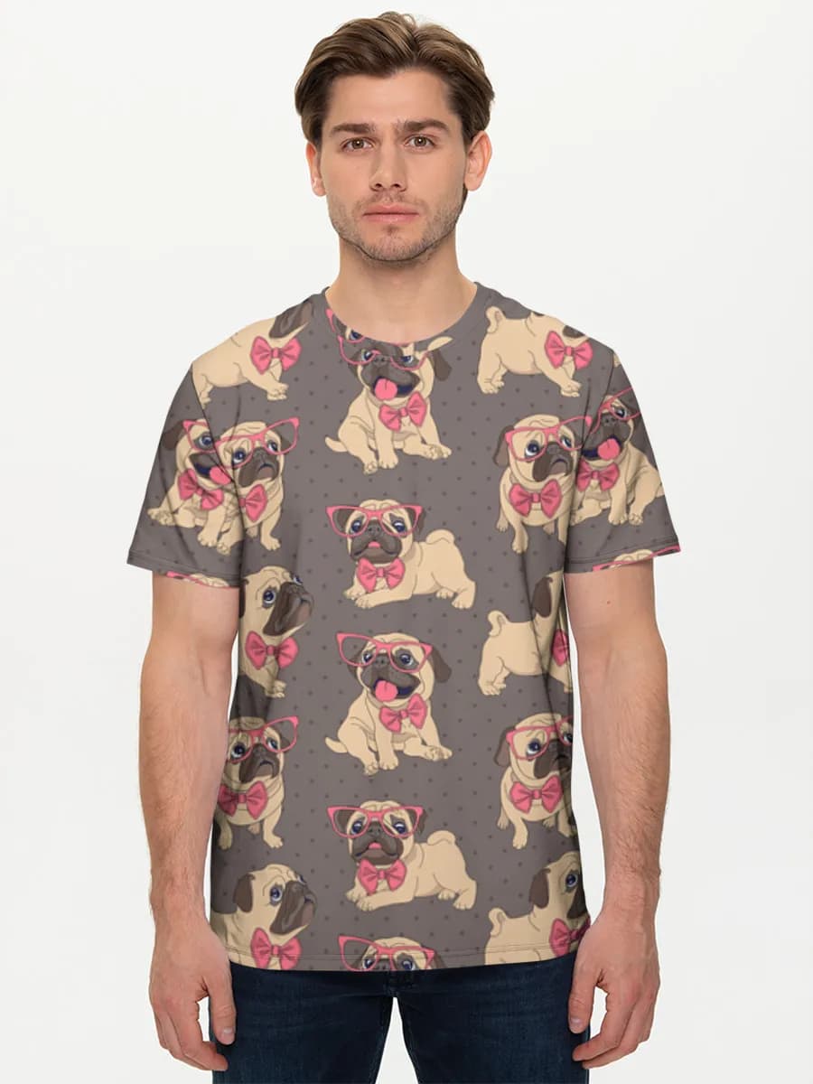 Men's basic cotton T-shirt