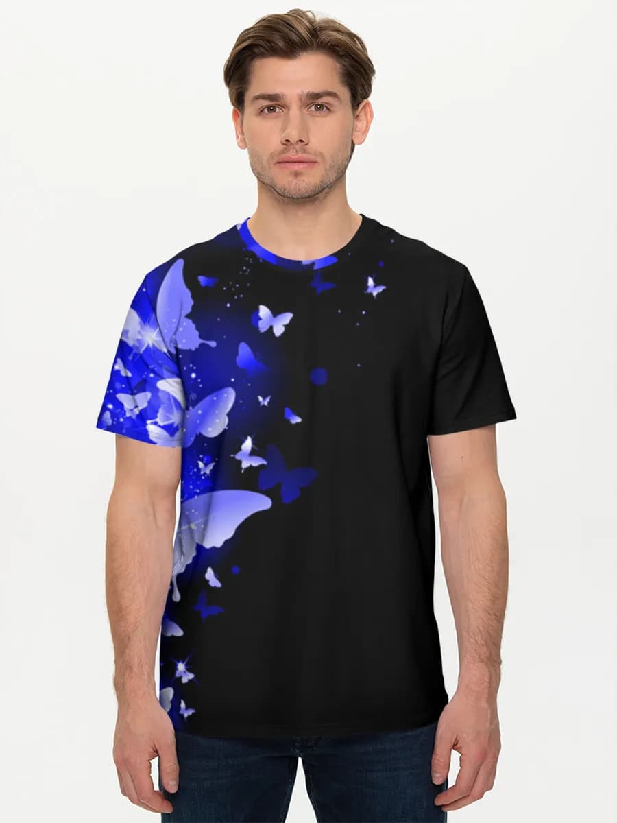 Men's basic cotton T-shirt