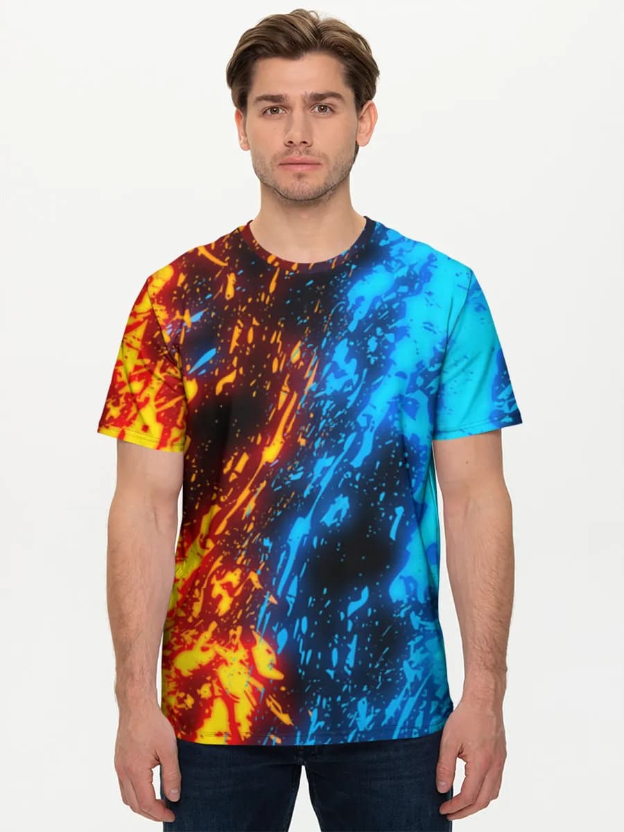 Men's basic cotton T-shirt