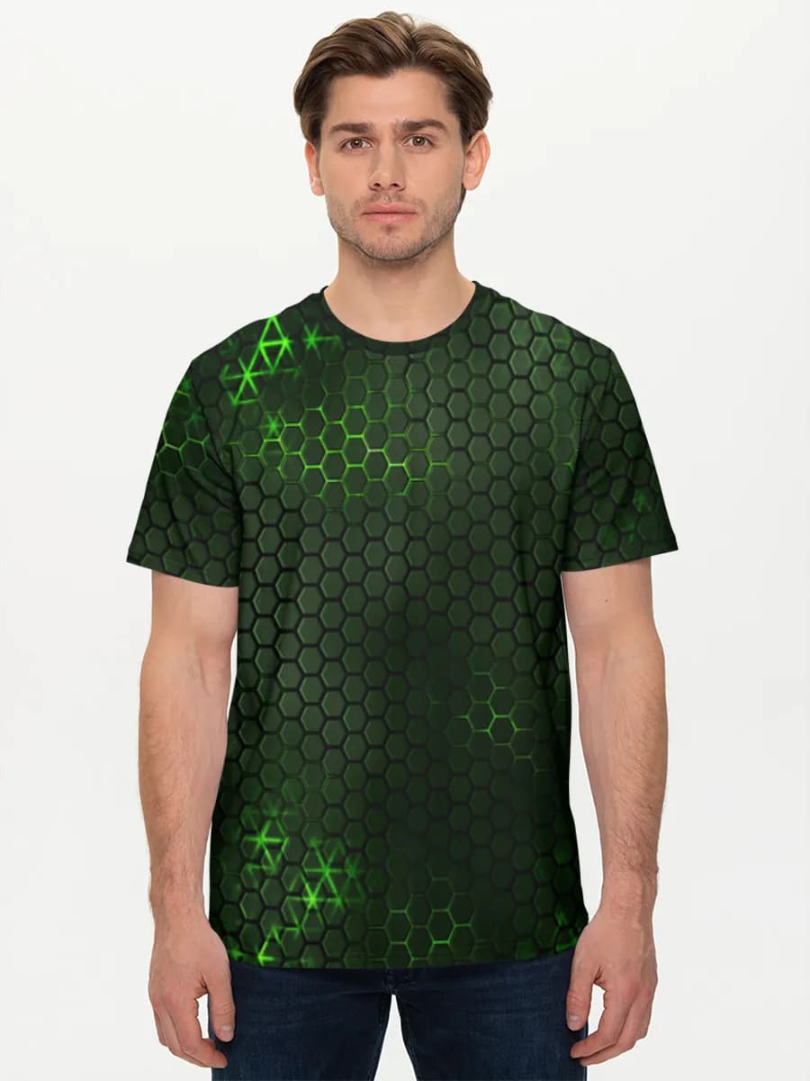 Men's basic cotton T-shirt