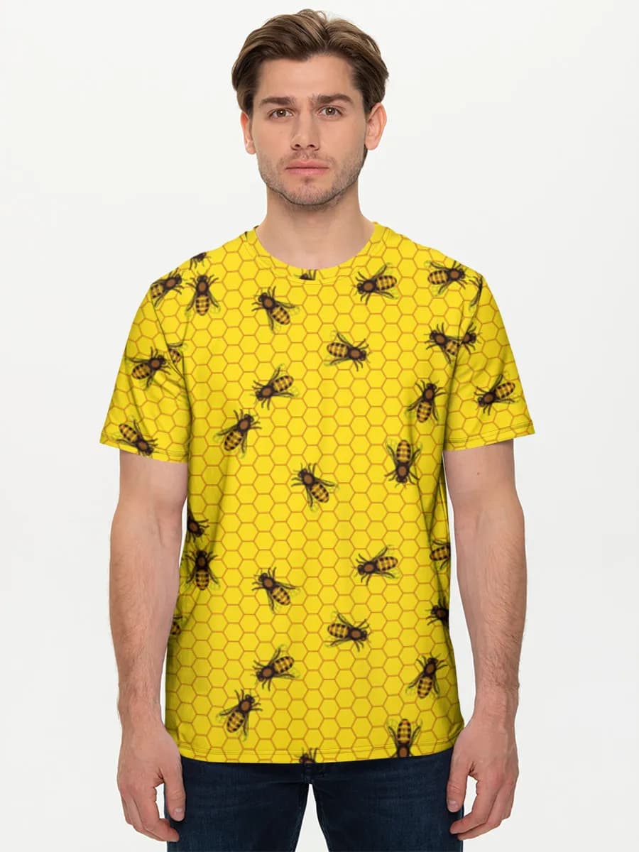 Men's basic cotton T-shirt