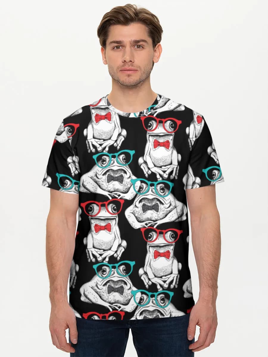 Men's basic cotton T-shirt