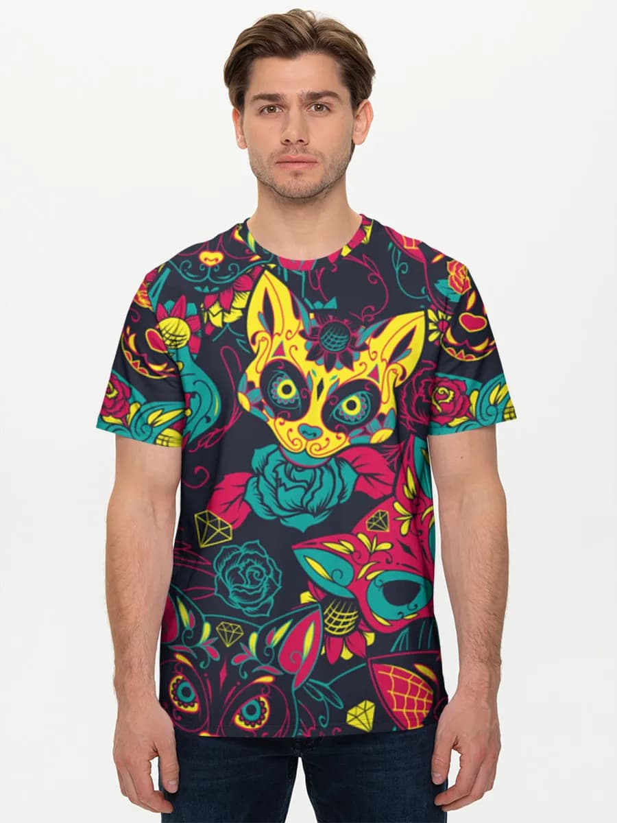 Men's basic cotton T-shirt