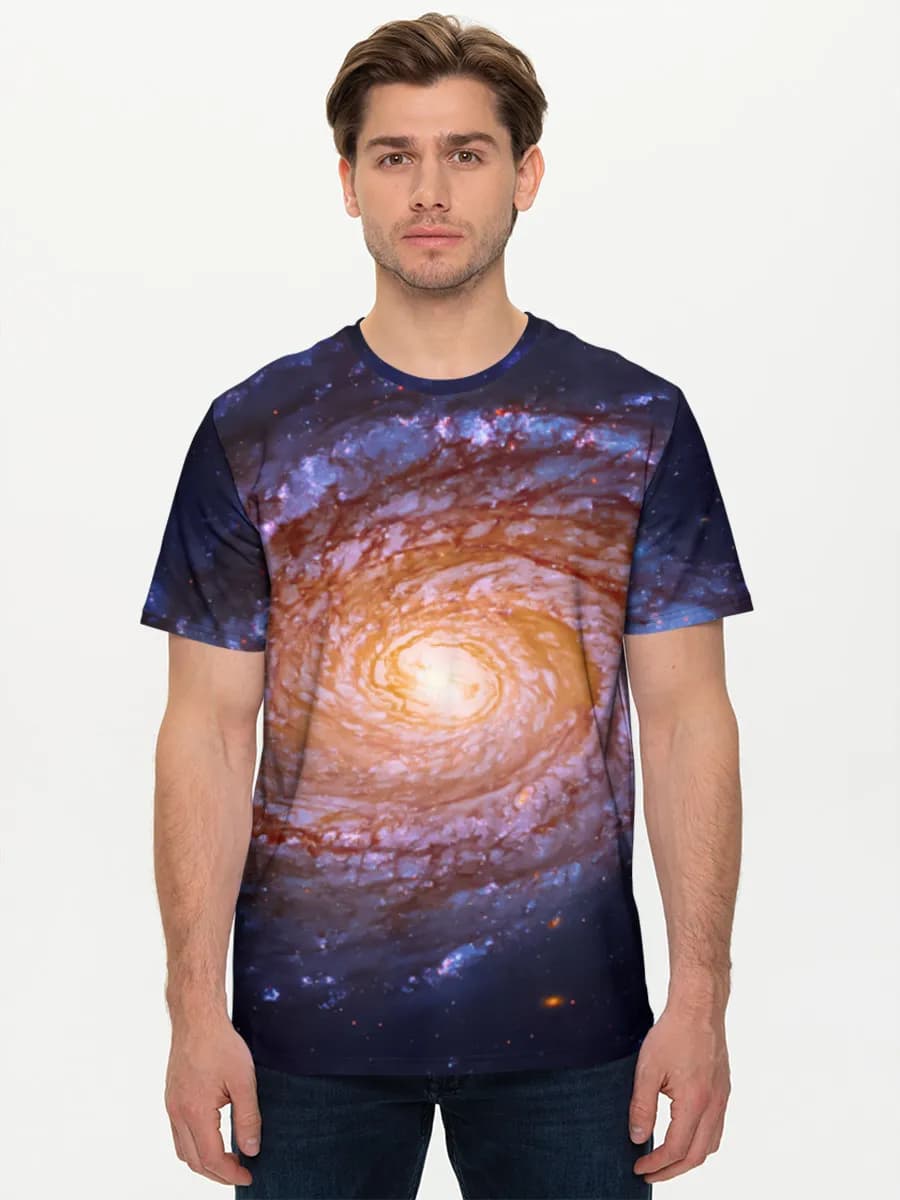 Men's basic cotton T-shirt