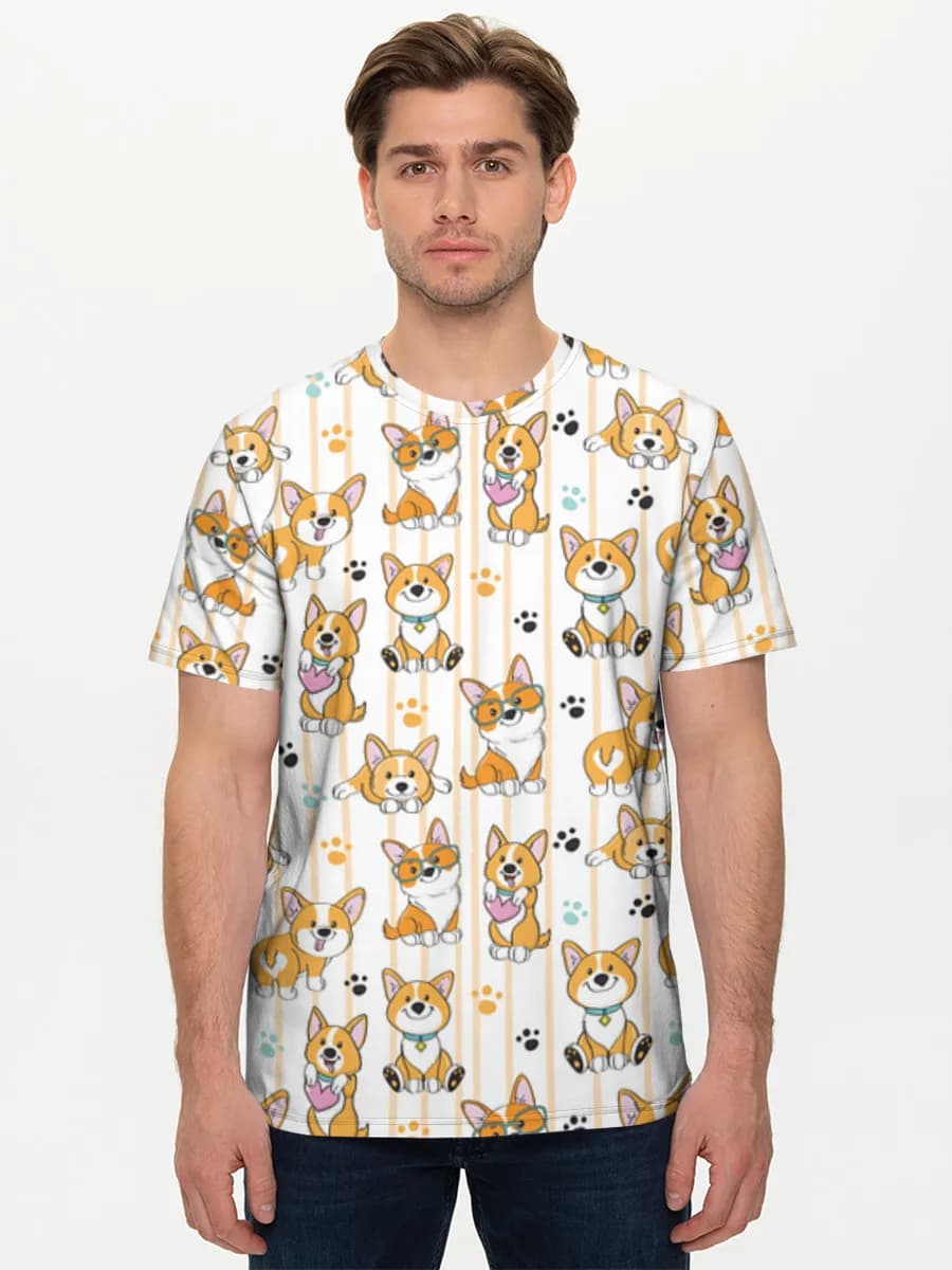 Men's basic cotton T-shirt