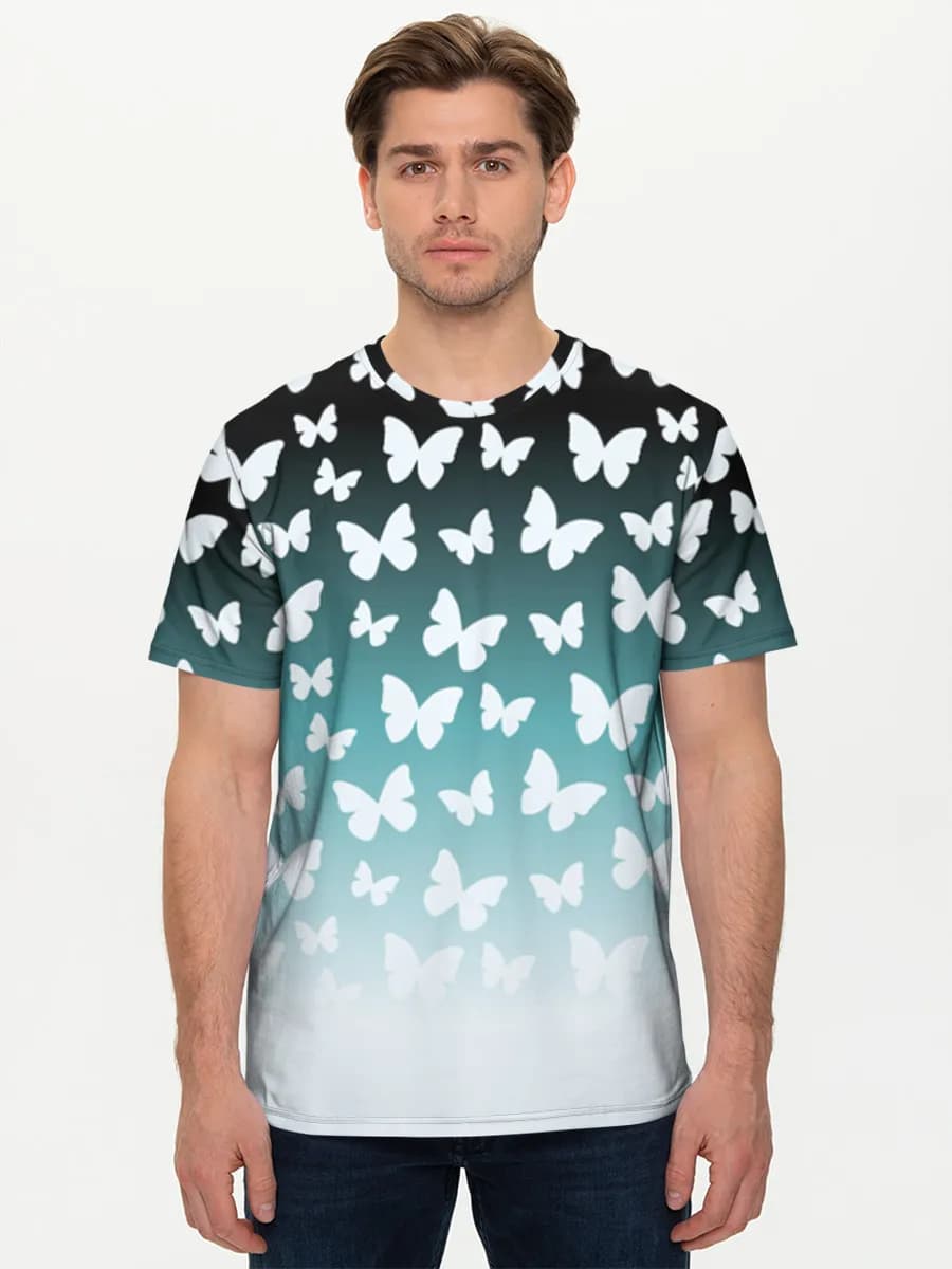 Men's basic cotton T-shirt