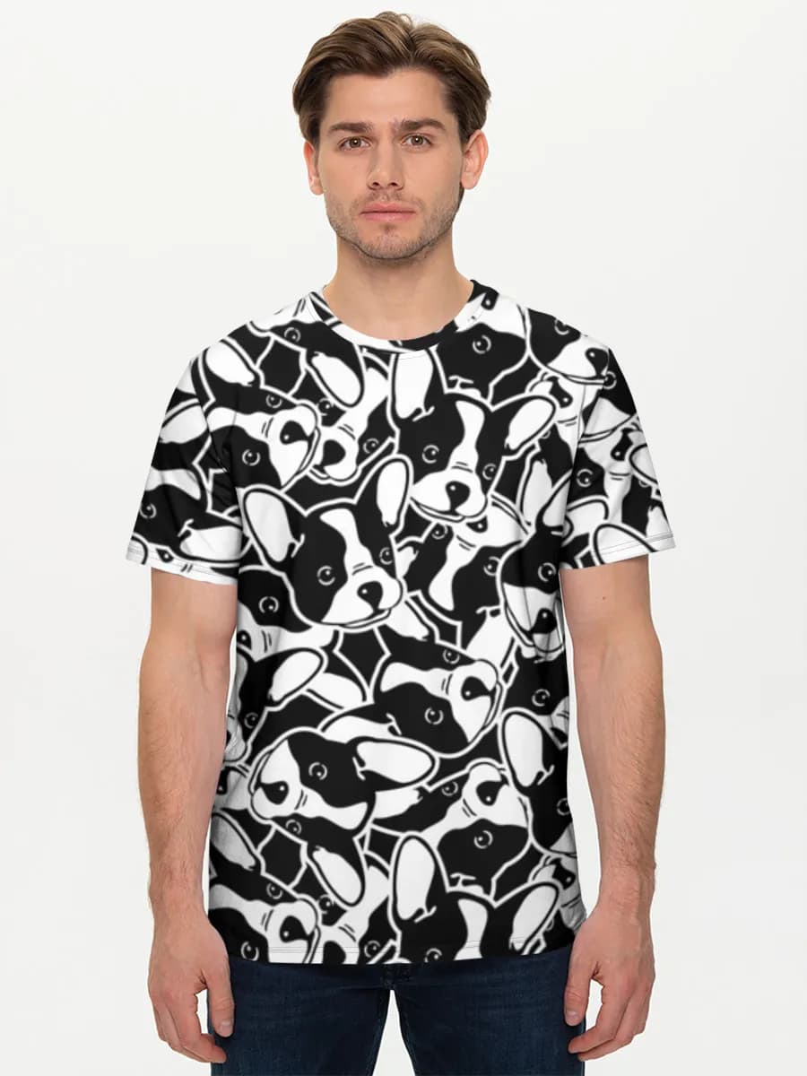 Men's basic cotton T-shirt