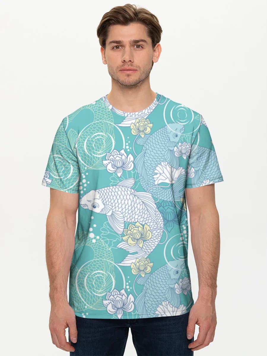 Men's basic cotton T-shirt