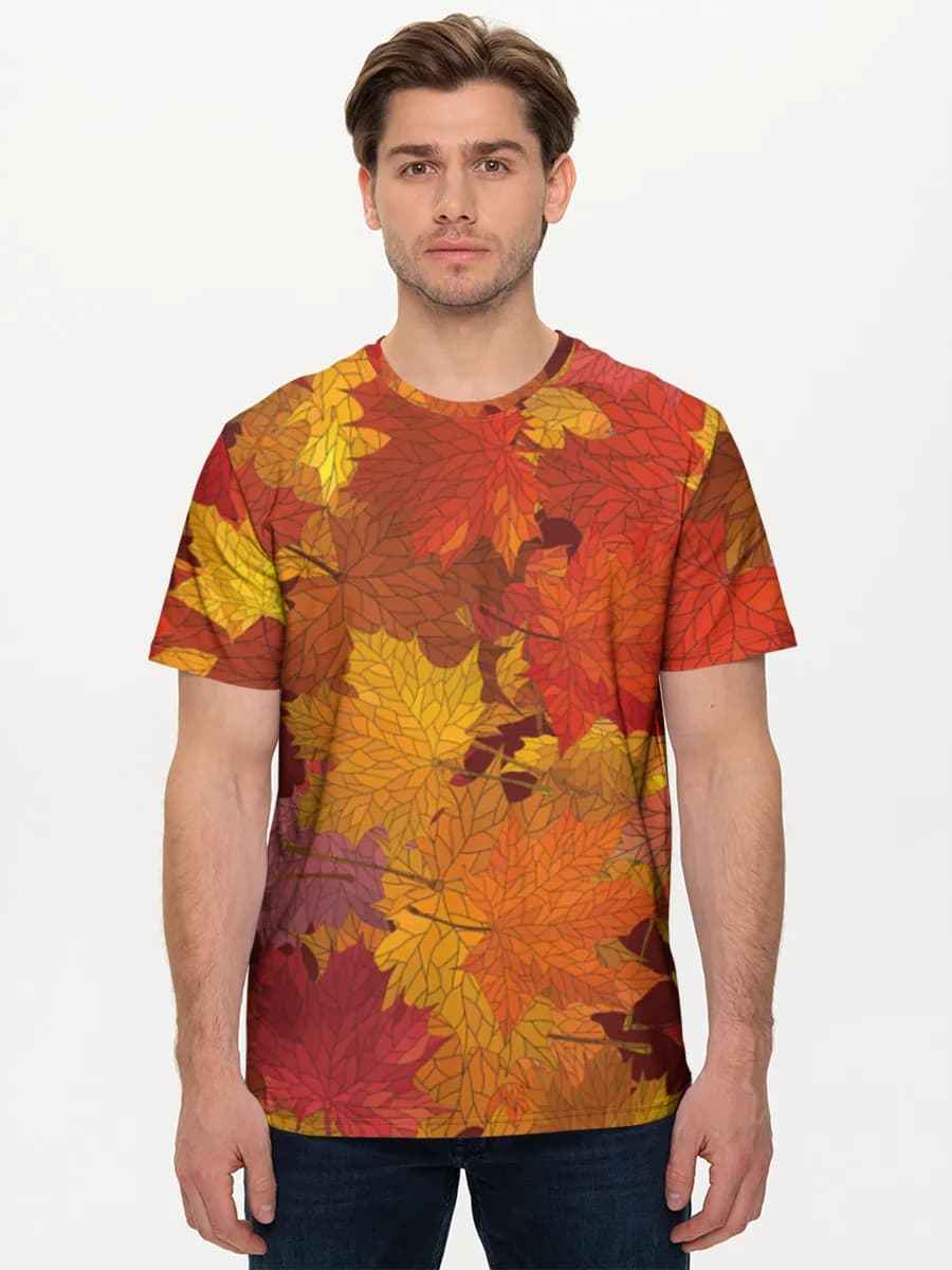 Men's basic cotton T-shirt