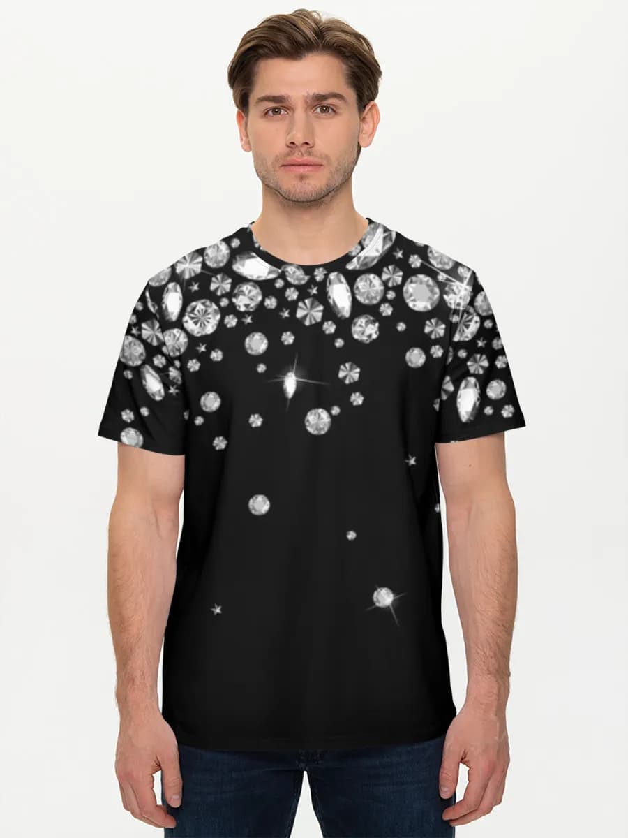 Men's basic cotton T-shirt