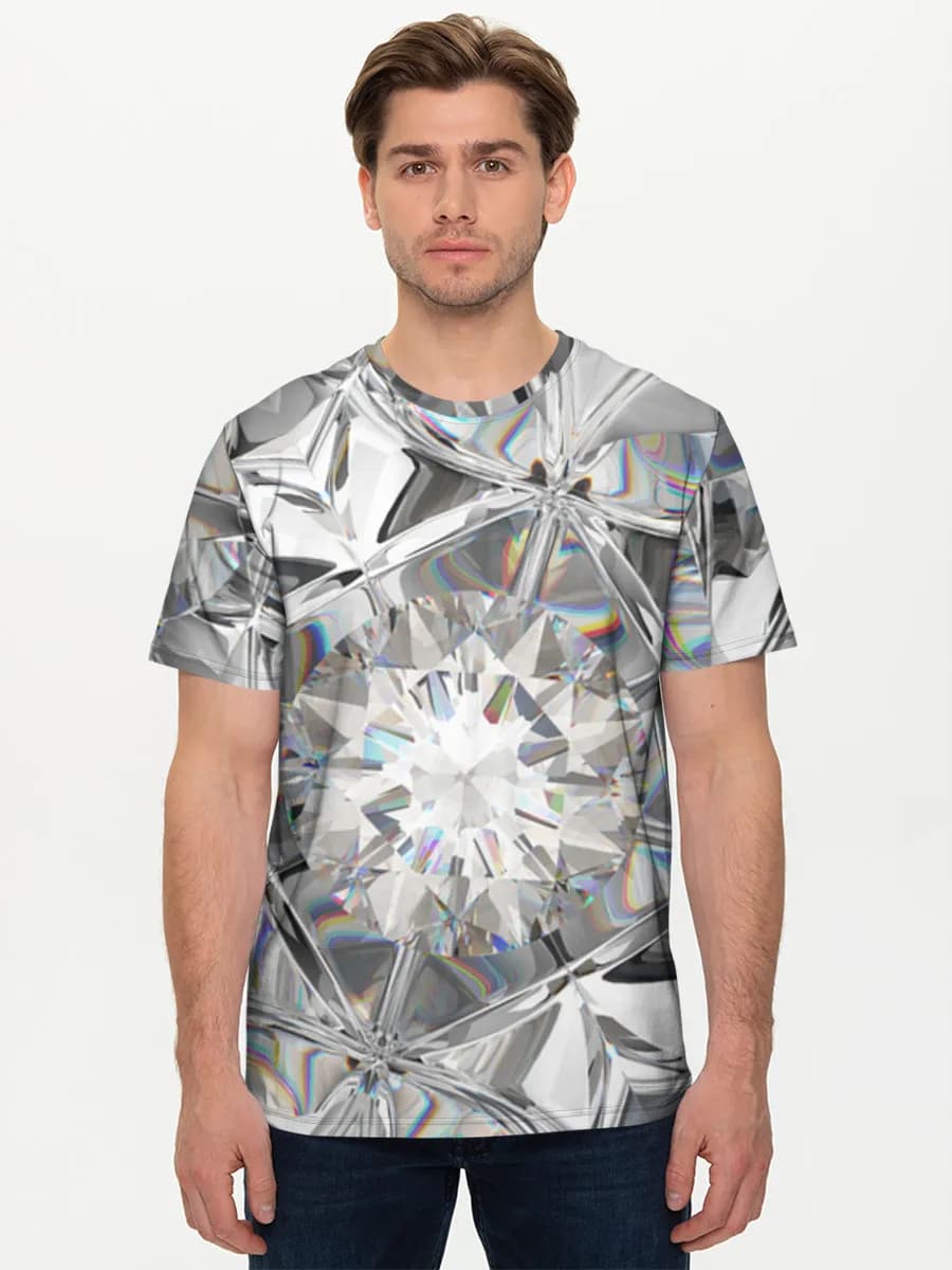 Men's basic cotton T-shirt