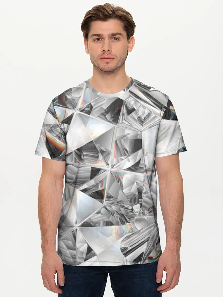 Men's basic cotton T-shirt