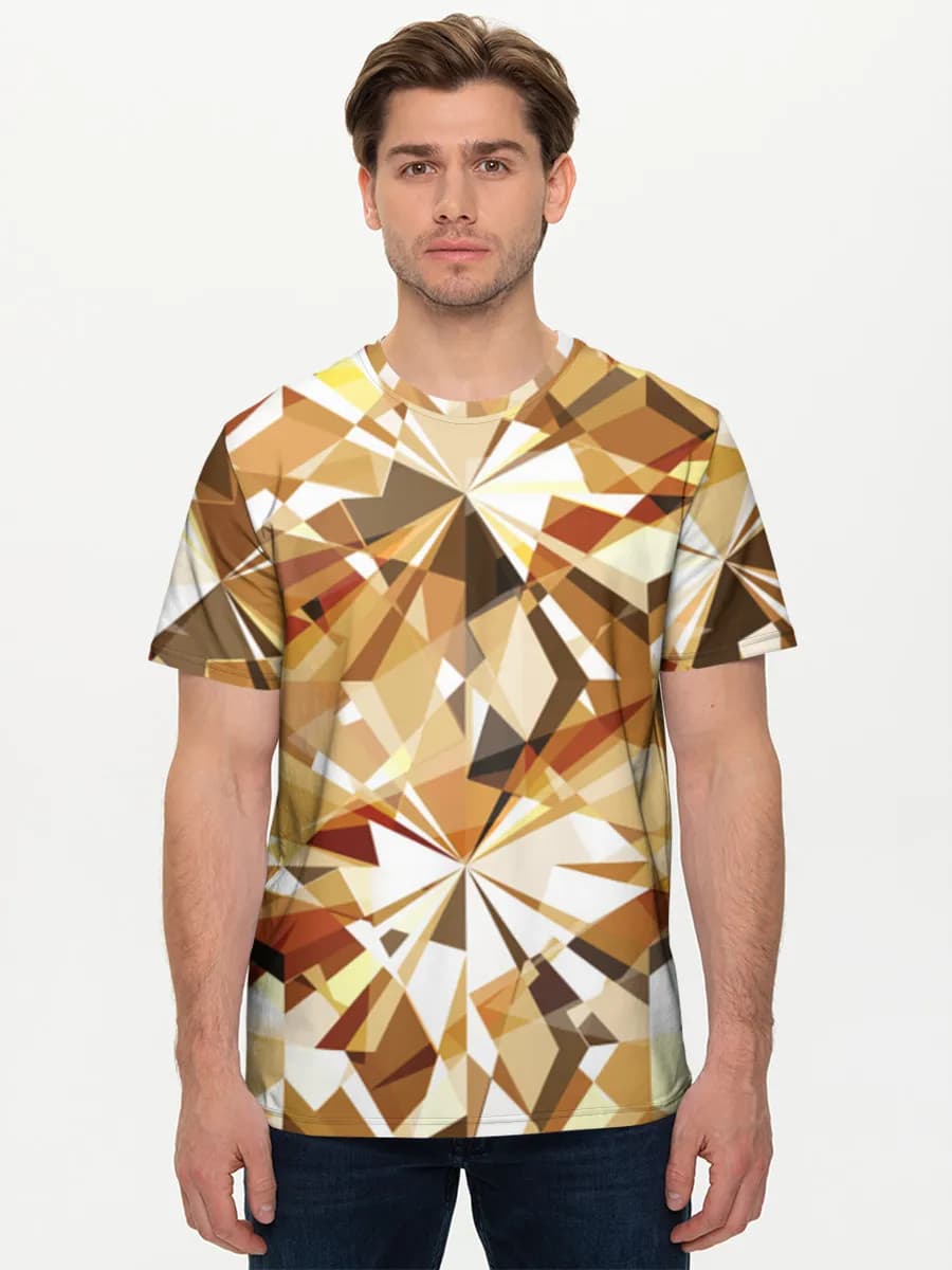 Men's basic cotton T-shirt