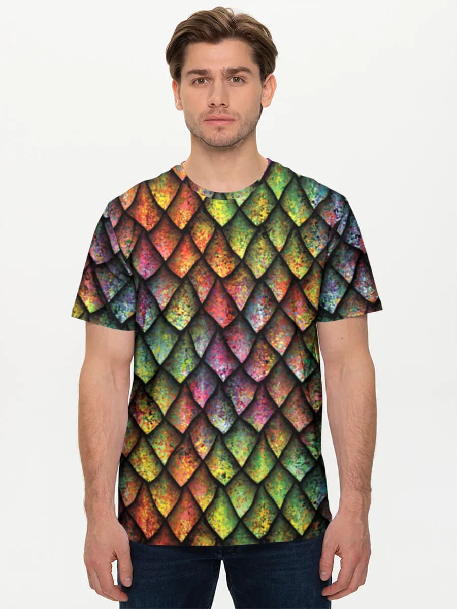 Men's basic cotton T-shirt