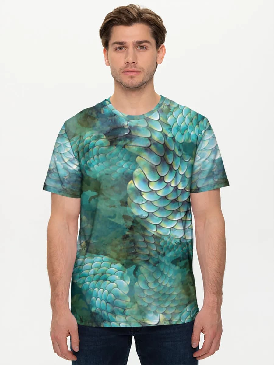 Men's basic cotton T-shirt