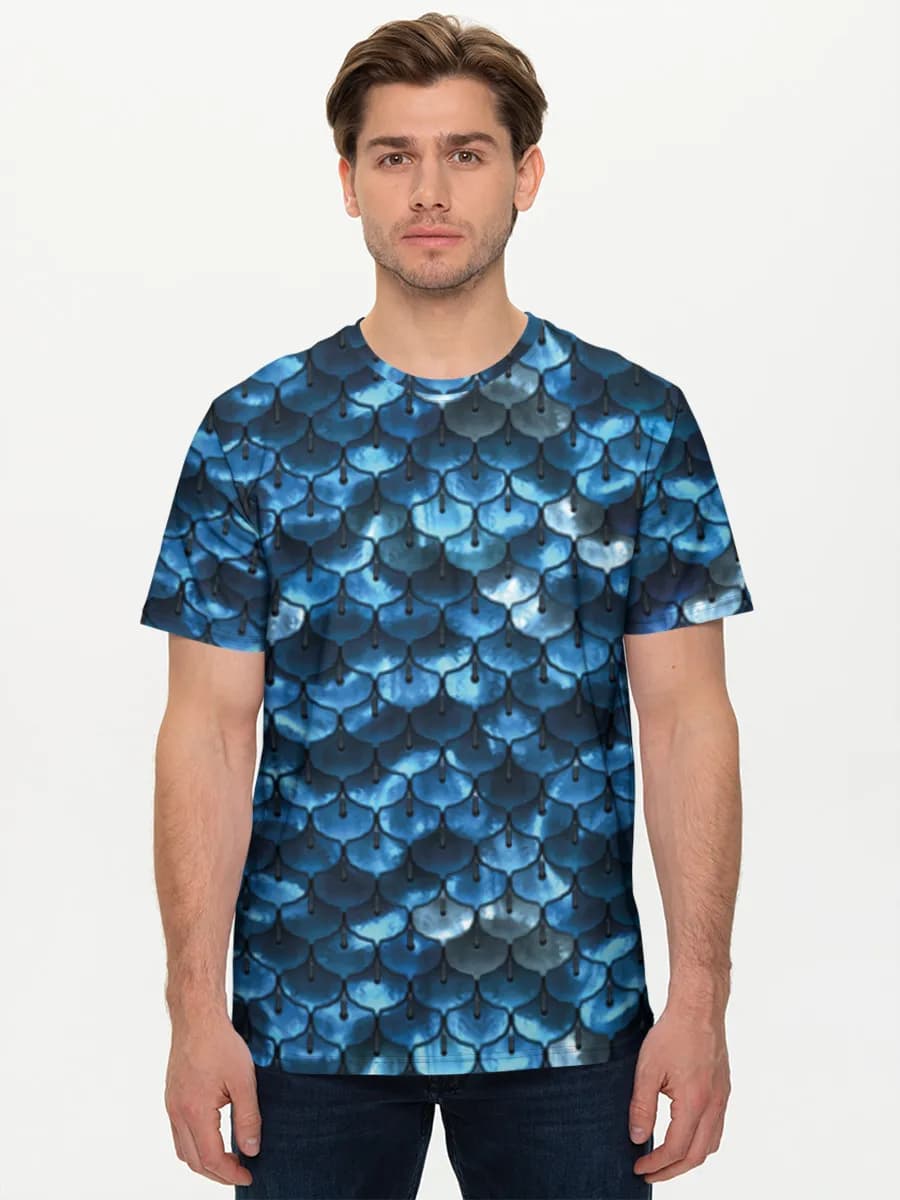 Men's basic cotton T-shirt