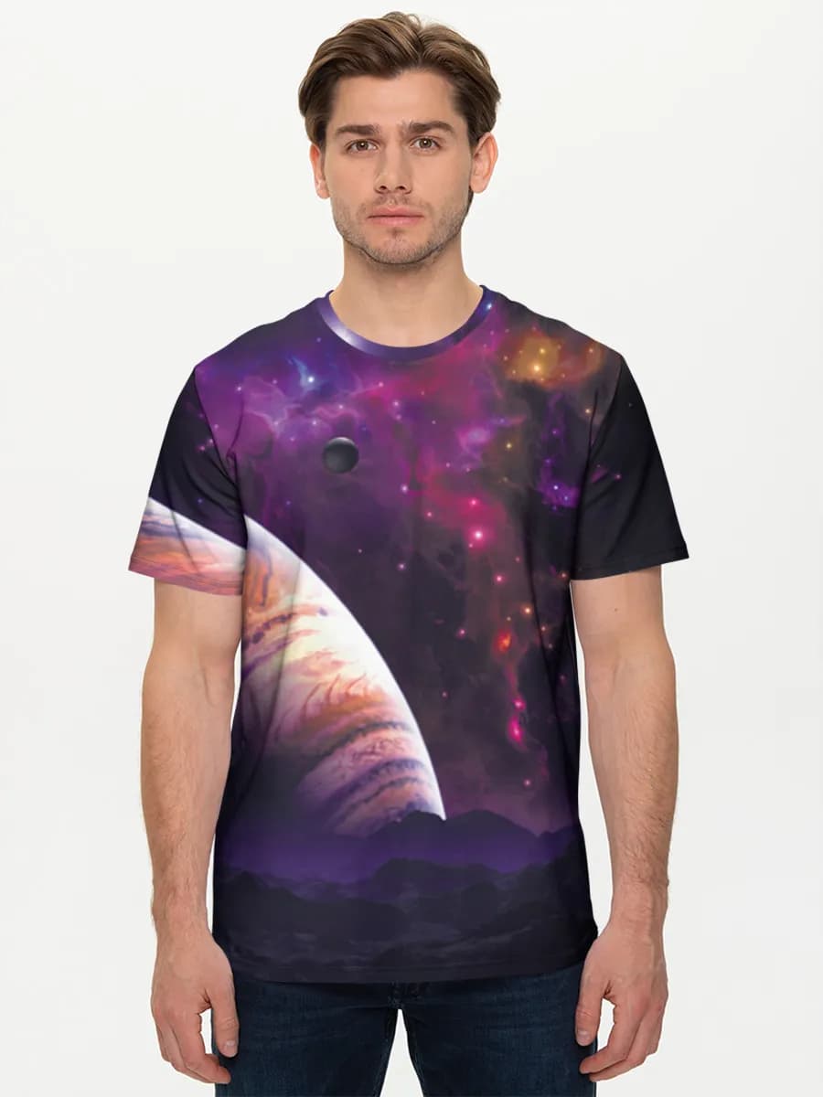 Men's basic cotton T-shirt