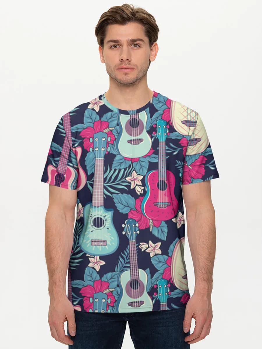 Men's basic cotton T-shirt