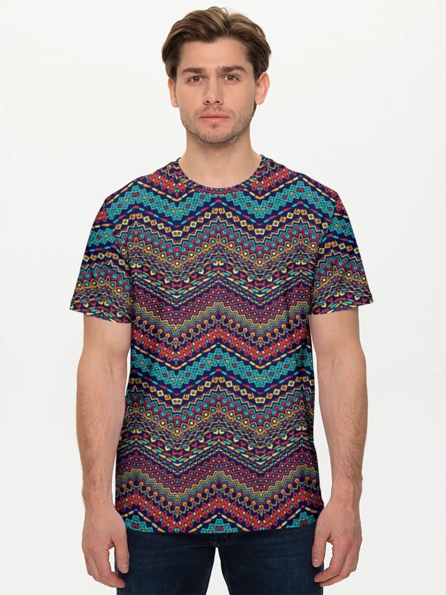 Men's basic cotton T-shirt