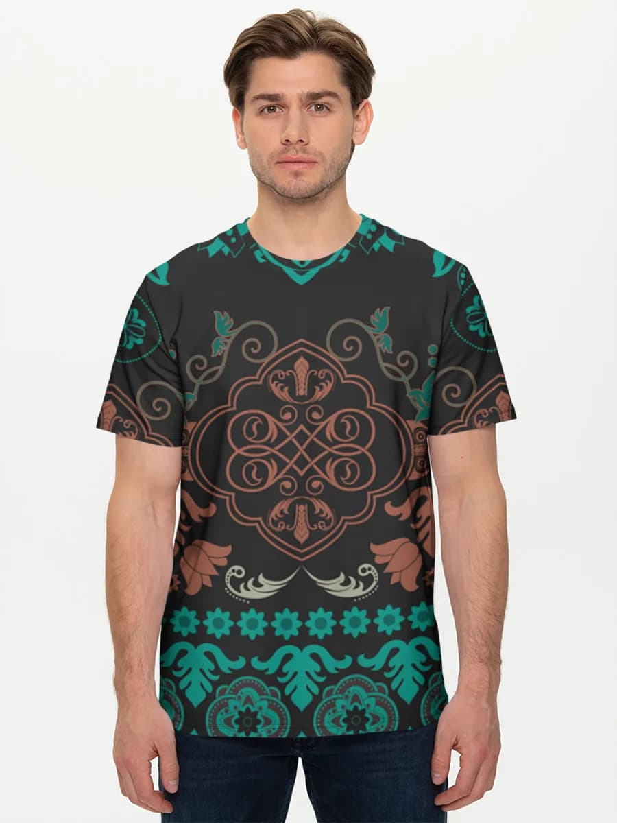 Men's basic cotton T-shirt