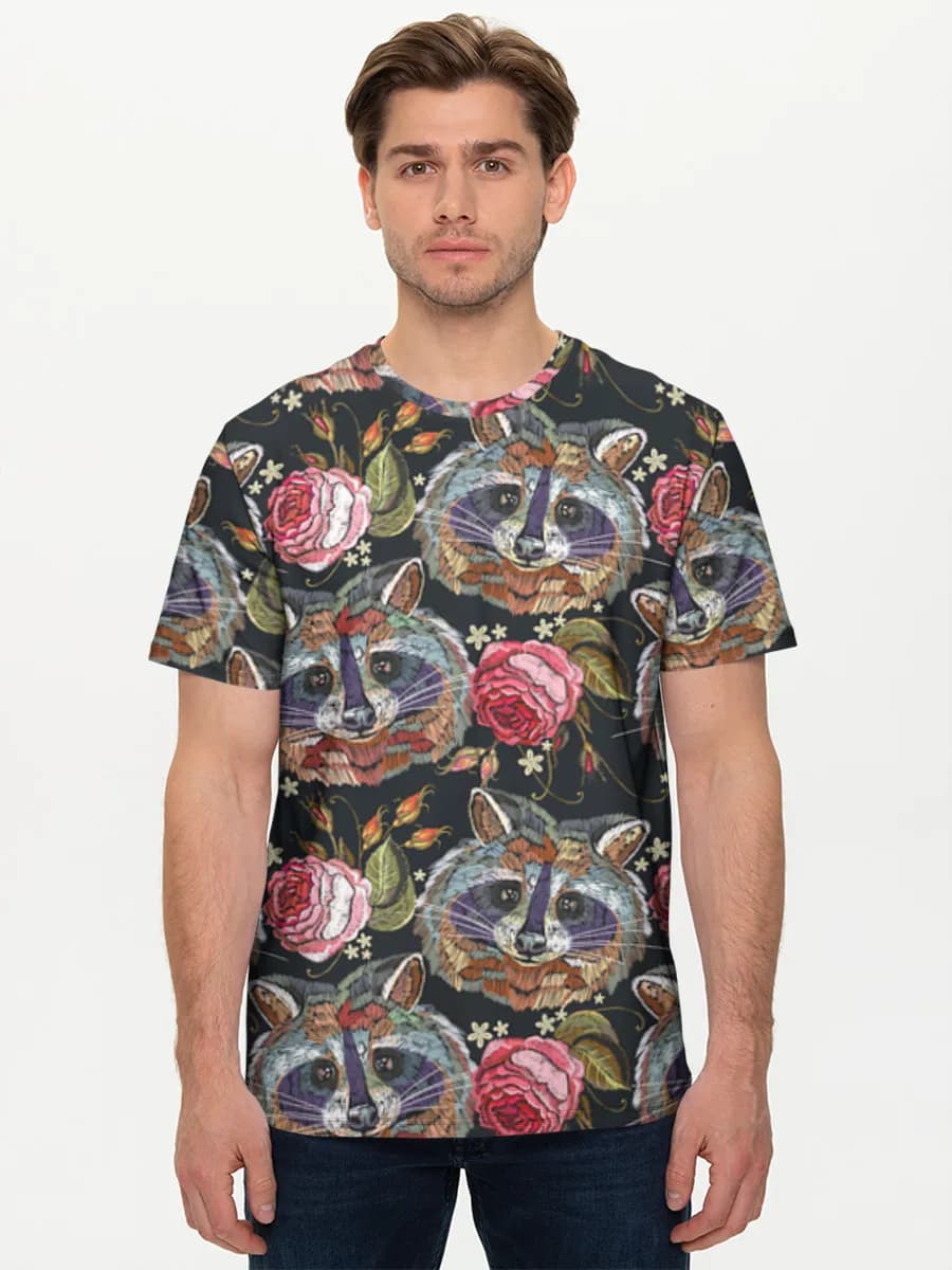 Men's basic cotton T-shirt