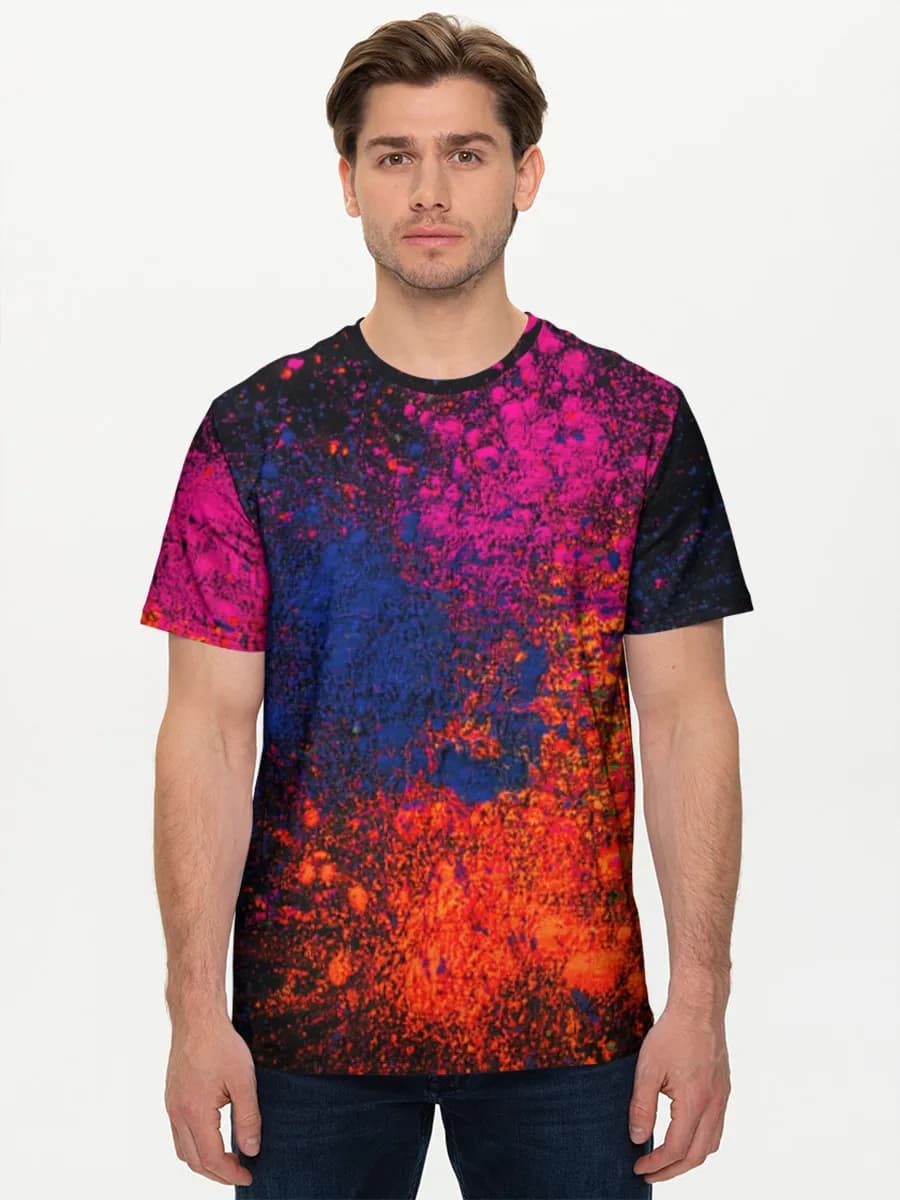 Men's basic cotton T-shirt