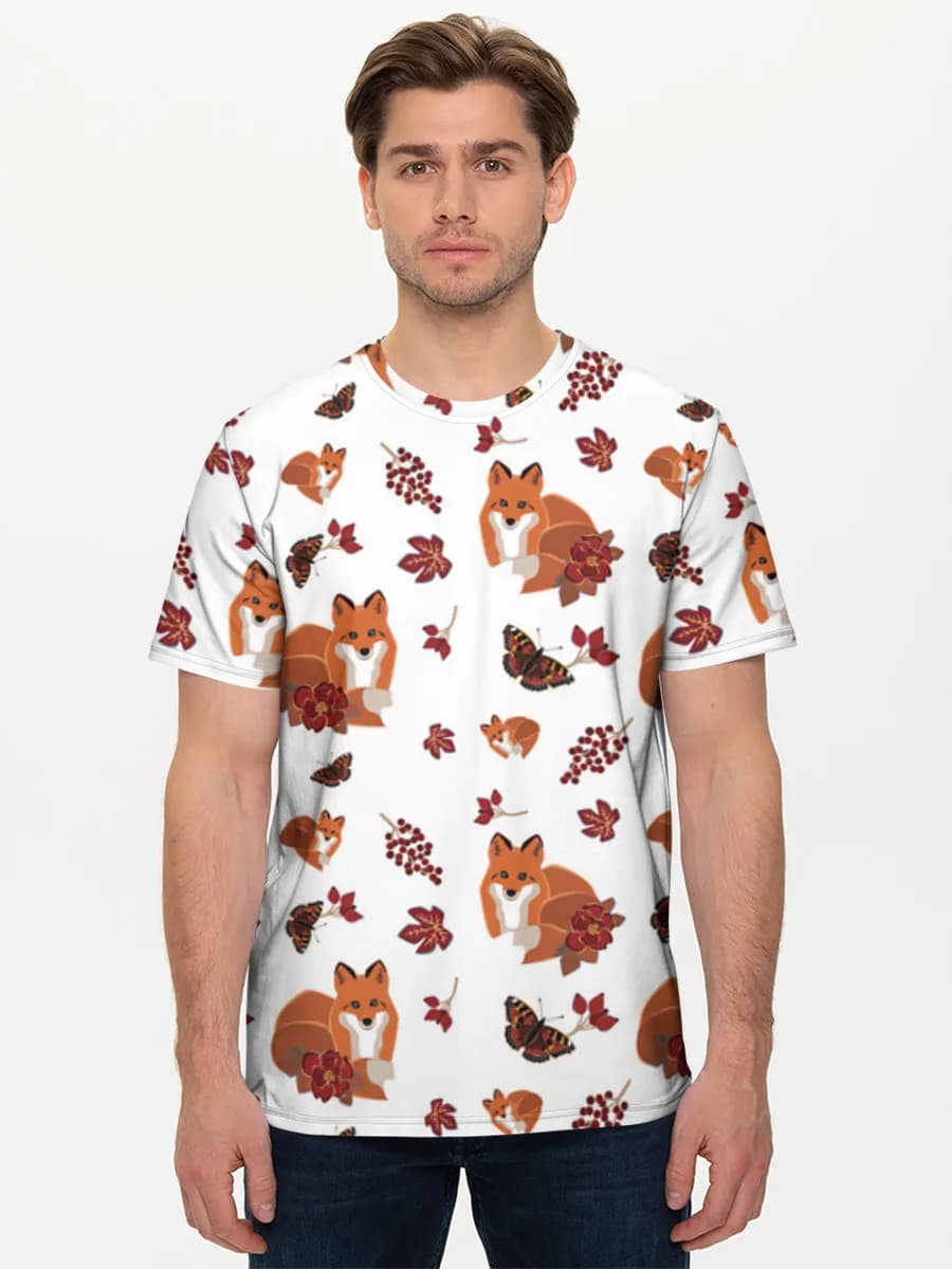 Men's basic cotton T-shirt