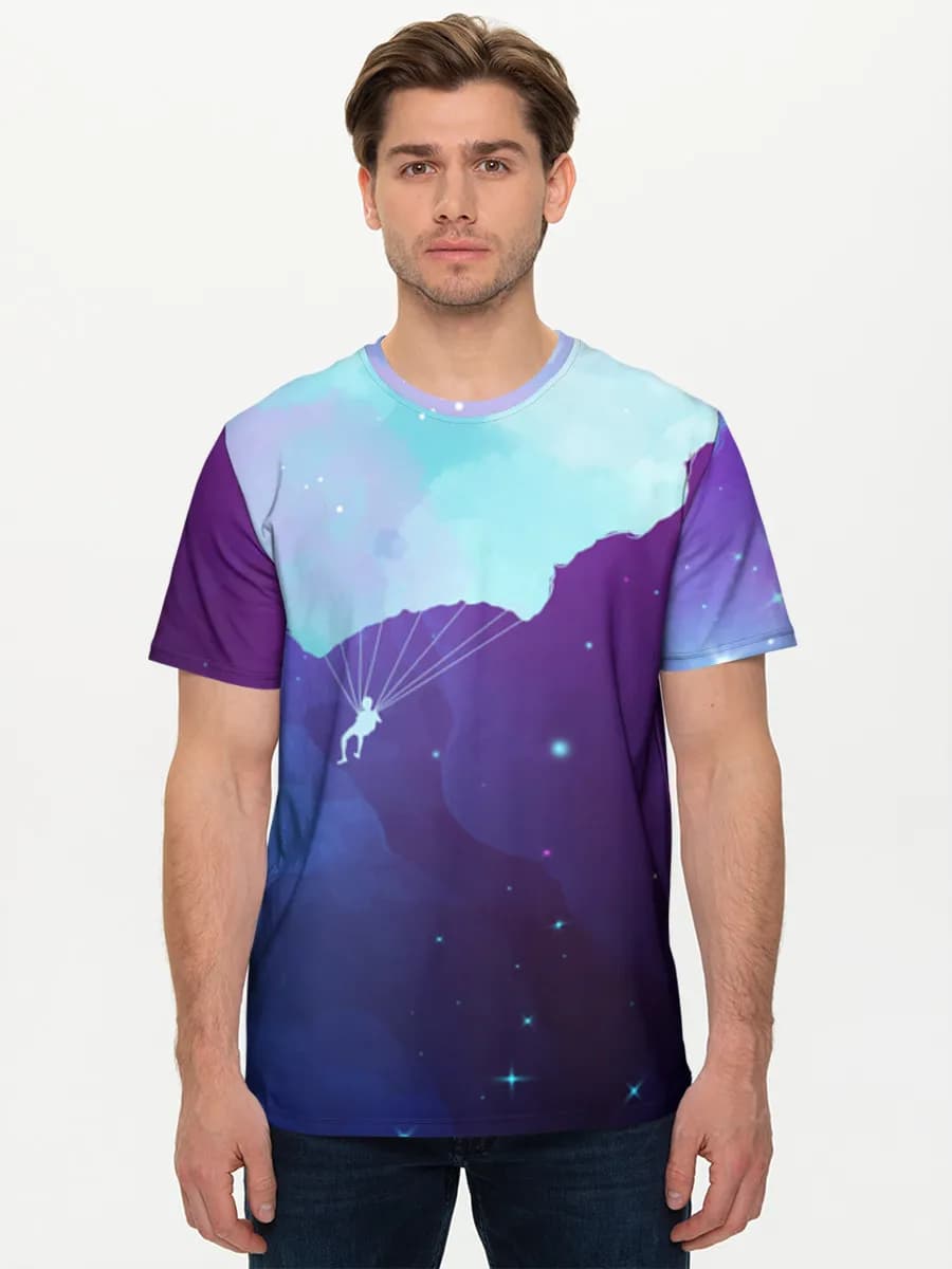 Men's basic cotton T-shirt