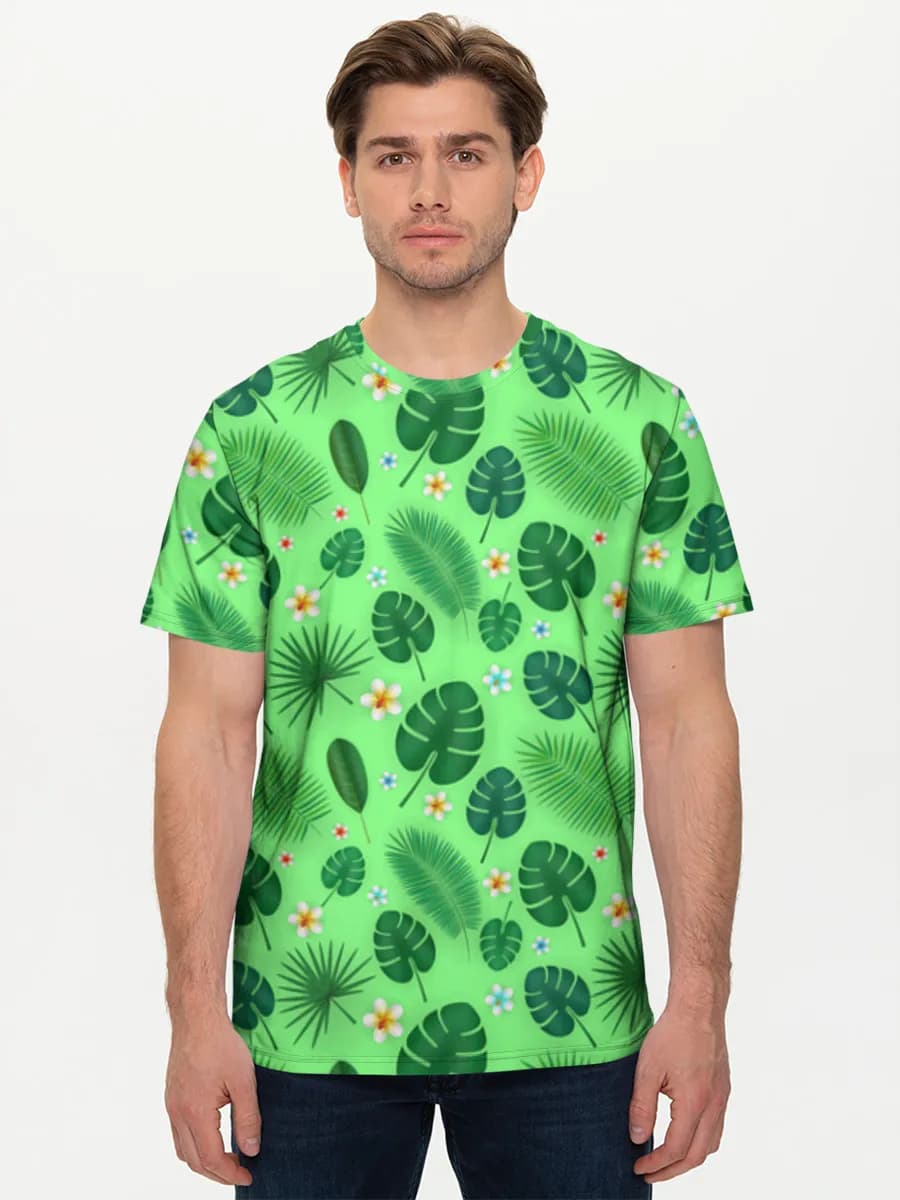 Men's basic cotton T-shirt