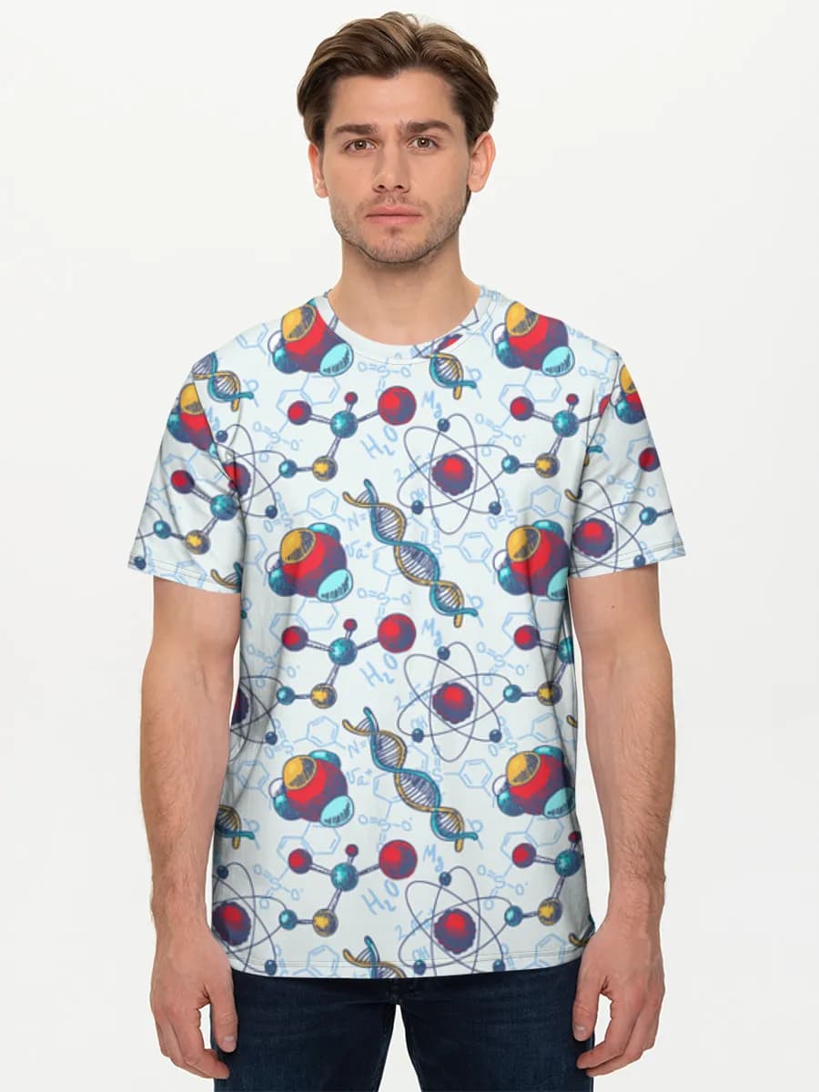 Men's basic cotton T-shirt
