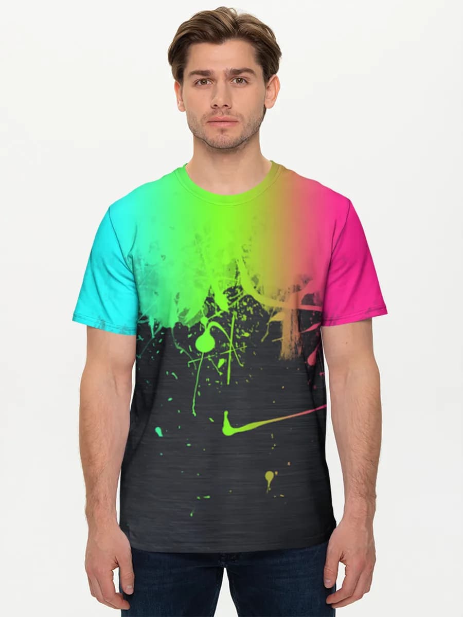 Men's basic cotton T-shirt