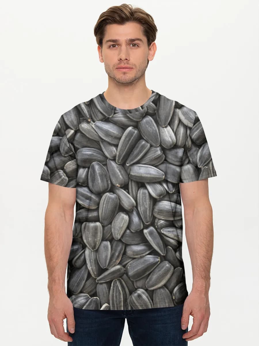 Men's basic cotton T-shirt