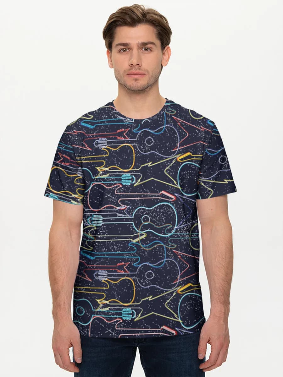 Men's basic cotton T-shirt
