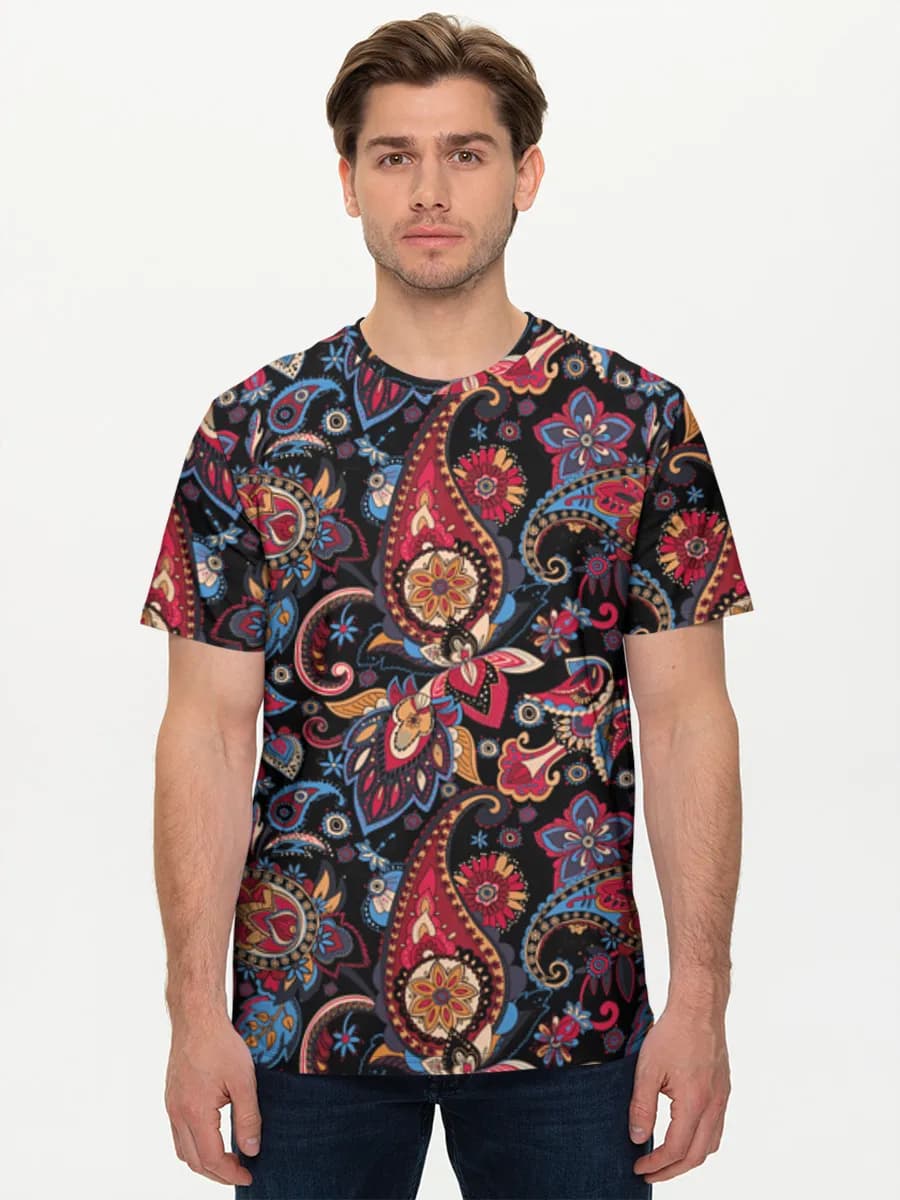 Men's basic cotton T-shirt