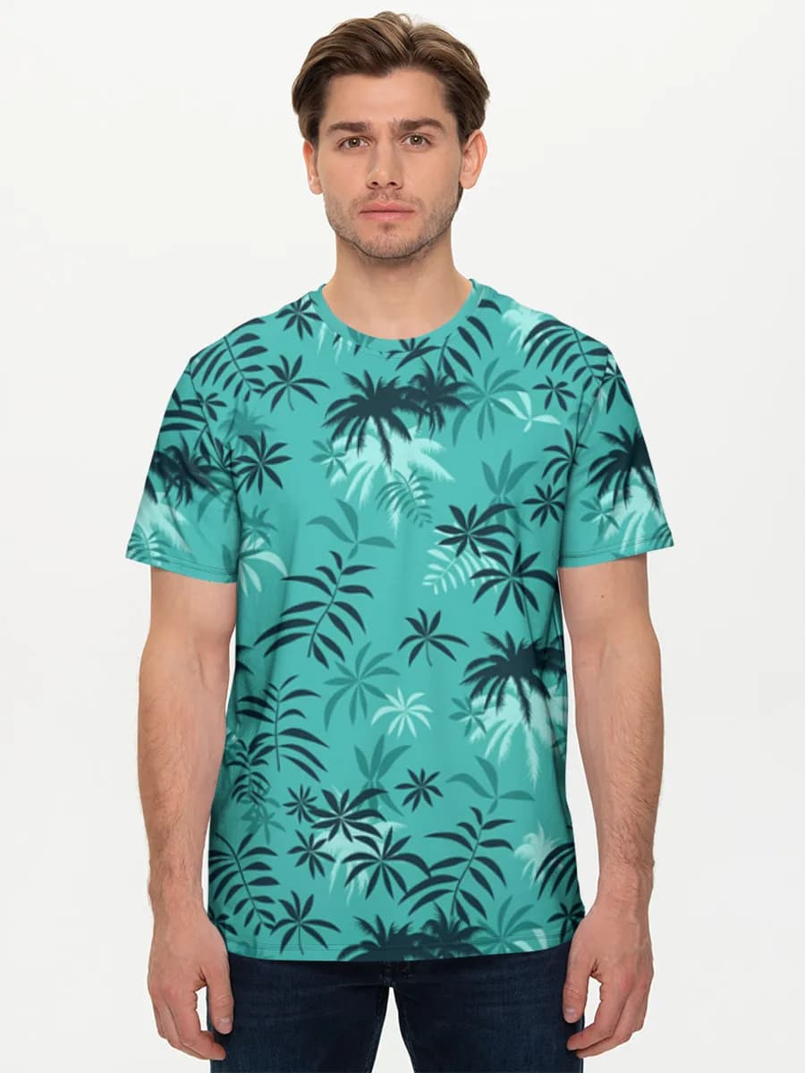 Men's basic cotton T-shirt