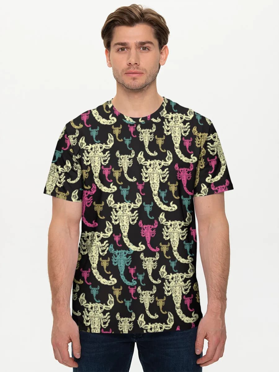 Men's basic cotton T-shirt