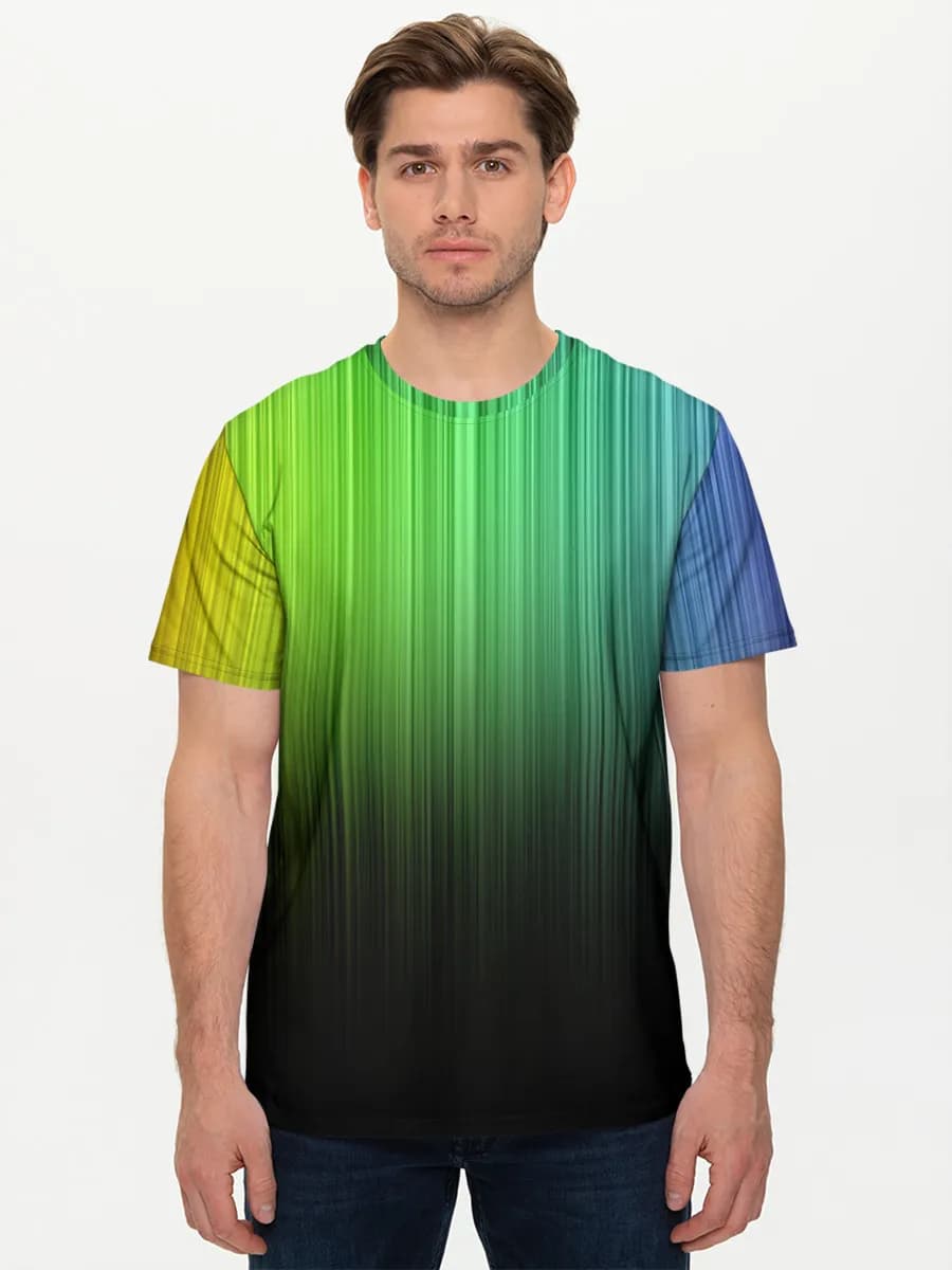 Men's basic cotton T-shirt