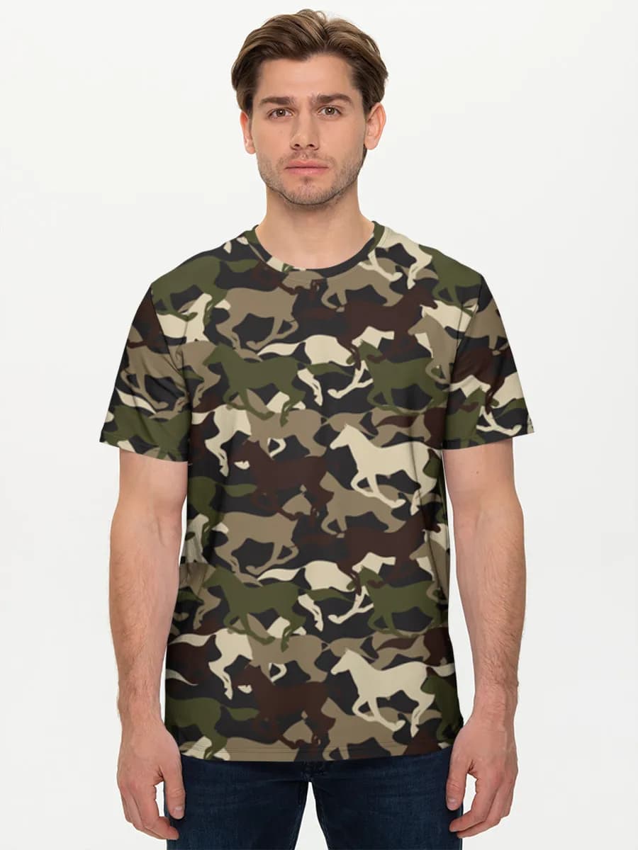 Men's basic cotton T-shirt
