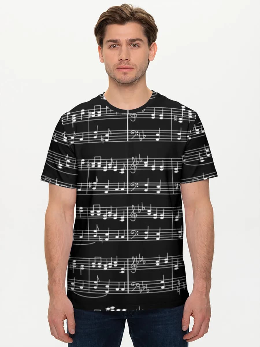 Men's basic cotton T-shirt