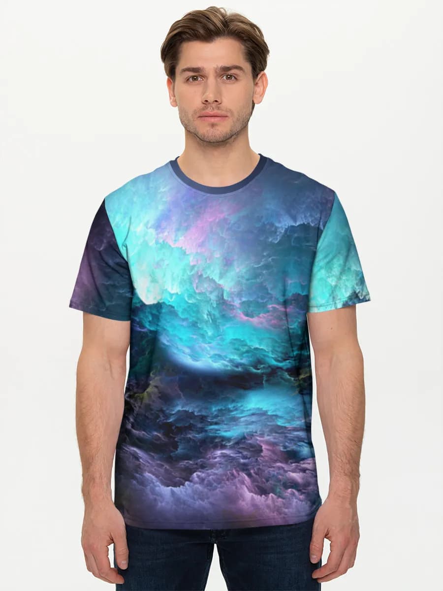Men's basic cotton T-shirt