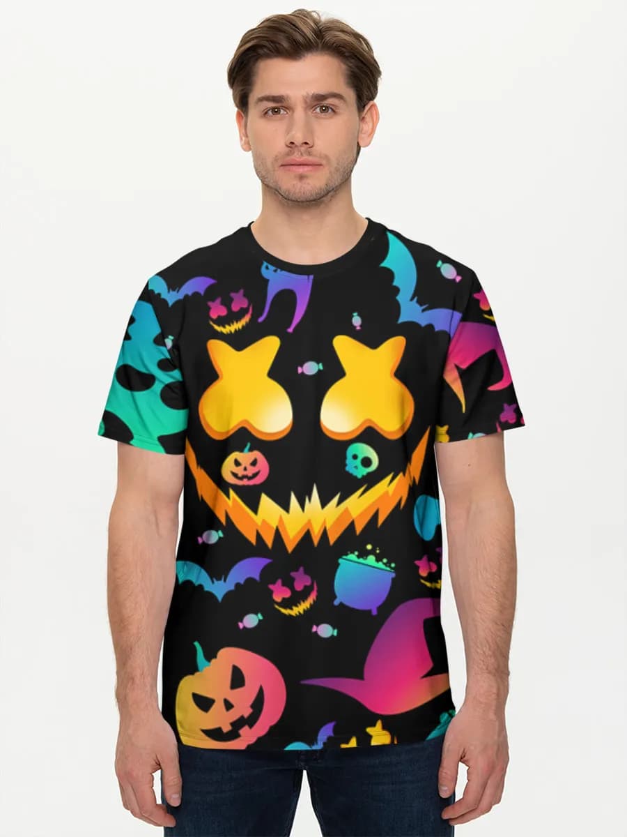 Men's basic cotton T-shirt