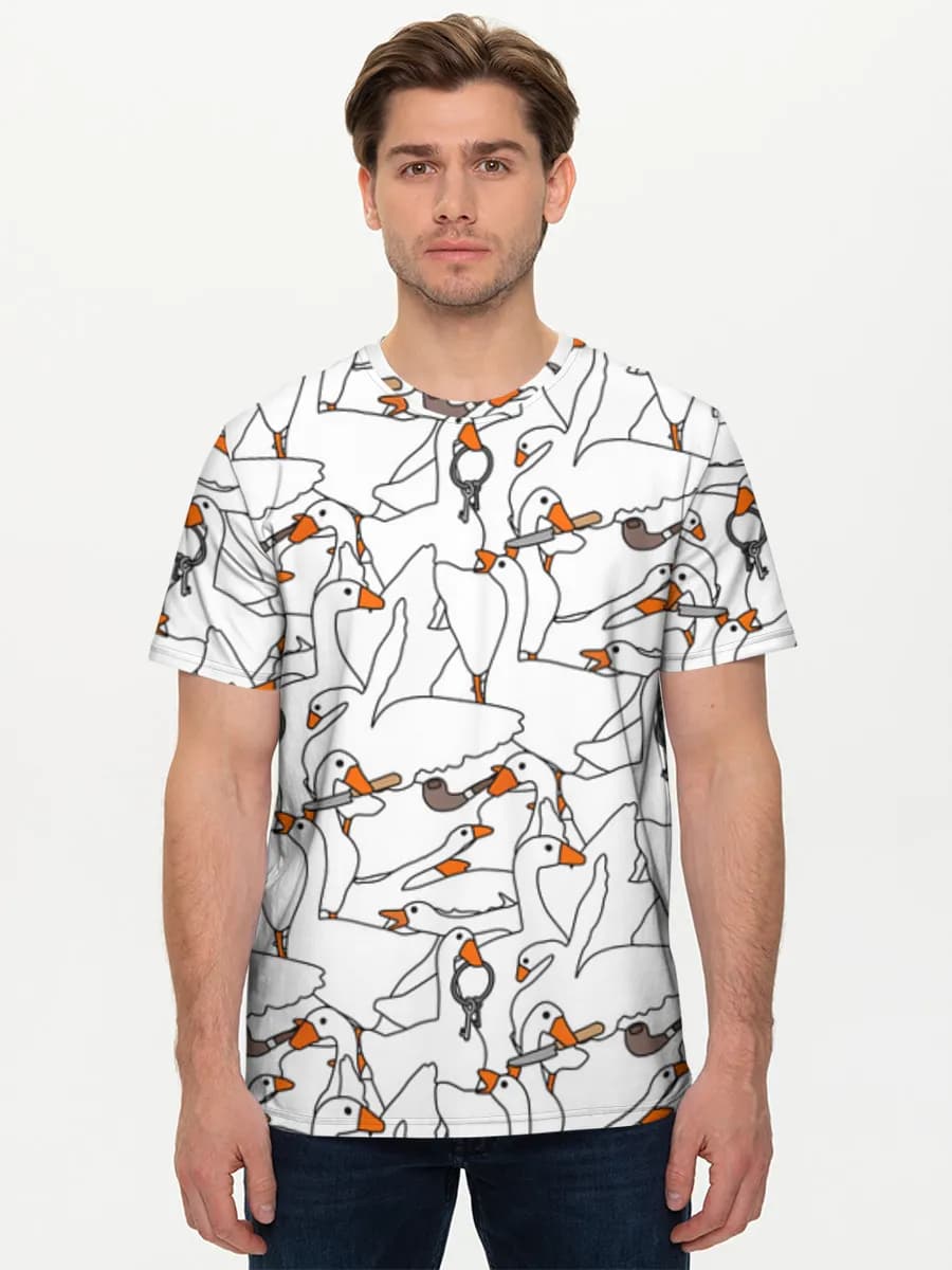 Men's basic cotton T-shirt