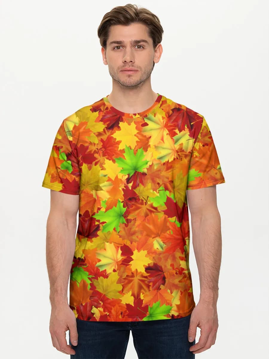 Men's basic cotton T-shirt