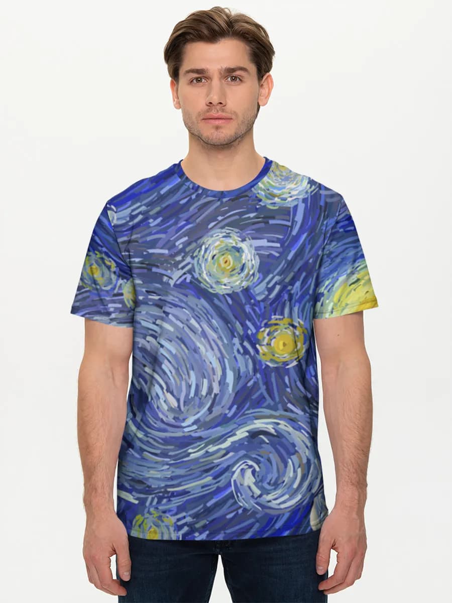 Men's basic cotton T-shirt