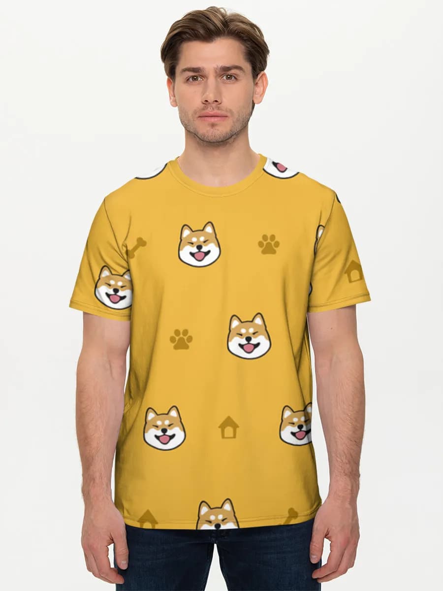 Men's basic cotton T-shirt