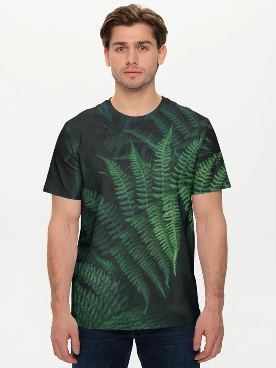 Men's basic cotton T-shirt