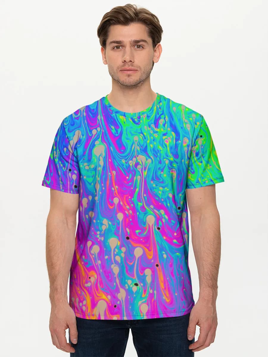 Men's basic cotton T-shirt