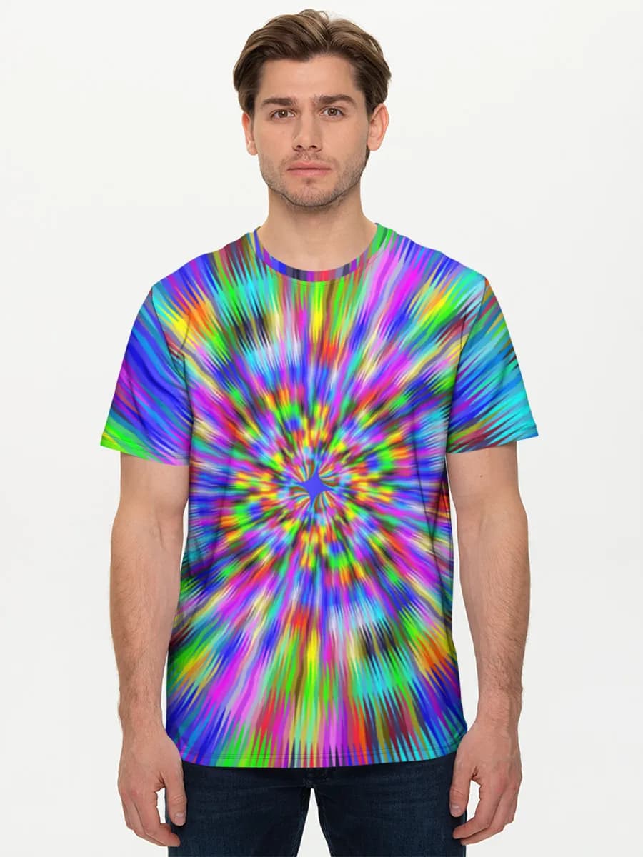 Men's basic cotton T-shirt