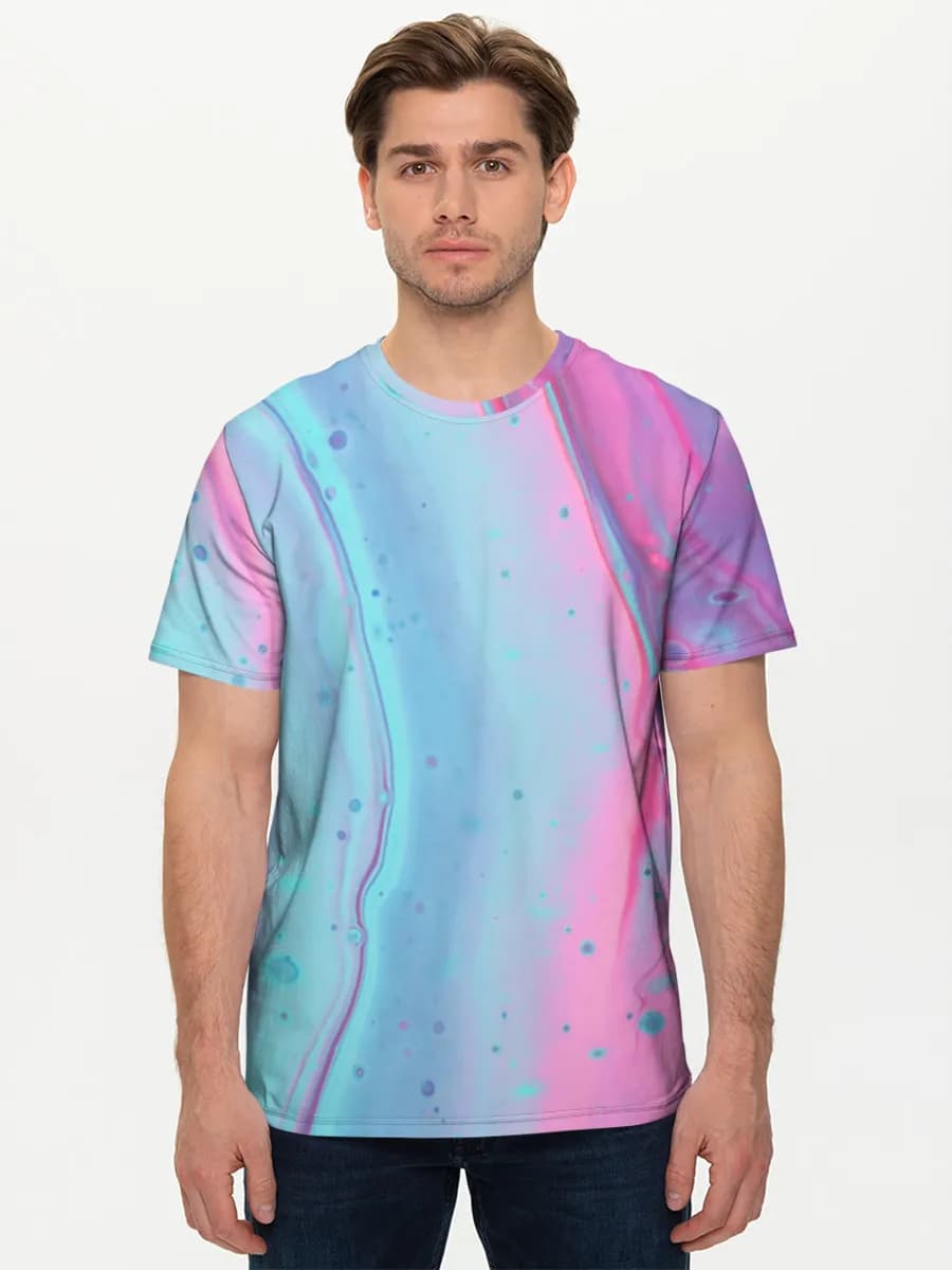 Men's basic cotton T-shirt