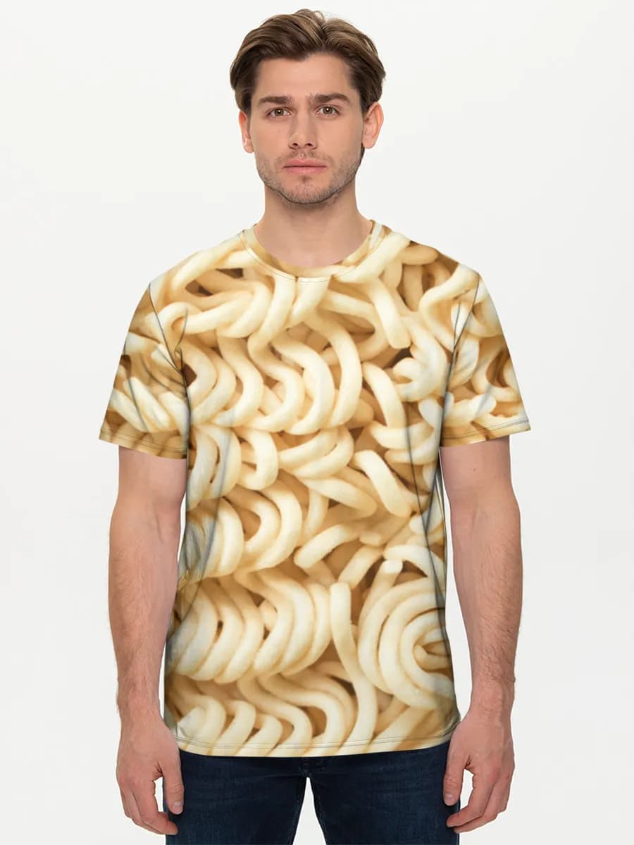 Men's basic cotton T-shirt